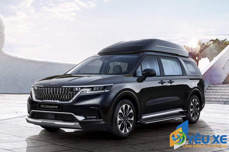Kia Carnival 2022 bản trần cao 4 chỗ trình làng